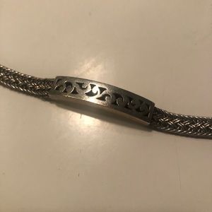 Lois Hill sterling silver bracelet